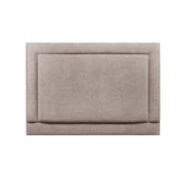 Coniston | UK King Size 5ft | Rectangular Design with Piped Border | Upholstered Headboard