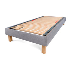 Goring 4ft Small Double Upholstered Bed Frame with Interchangeable Bed Legs