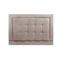Dufton | Super King 6ft | Buttoned Squares with Piped Border | Upholstered Headboard