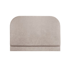 Hawkshead | Small Single 2ft 6 | Rectangular with Deep Tapered Edges | Upholstered Headboard