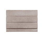 Keswick | Emperor Size | Three Horizontal Panels | Upholstered Headboard