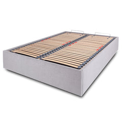 Langham 5ft King size Upholstered Lift-Up Ottoman Bed Frame