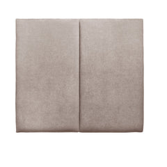 Mandarin Oriental Floor Standing Upholstered Headboard with 2 Vertical Flutes (BED NOT INCLUDED)