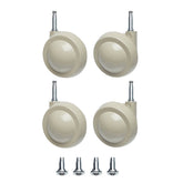 Metal Shepherd Ball Casters / Castors - Pebble - Various Fittings