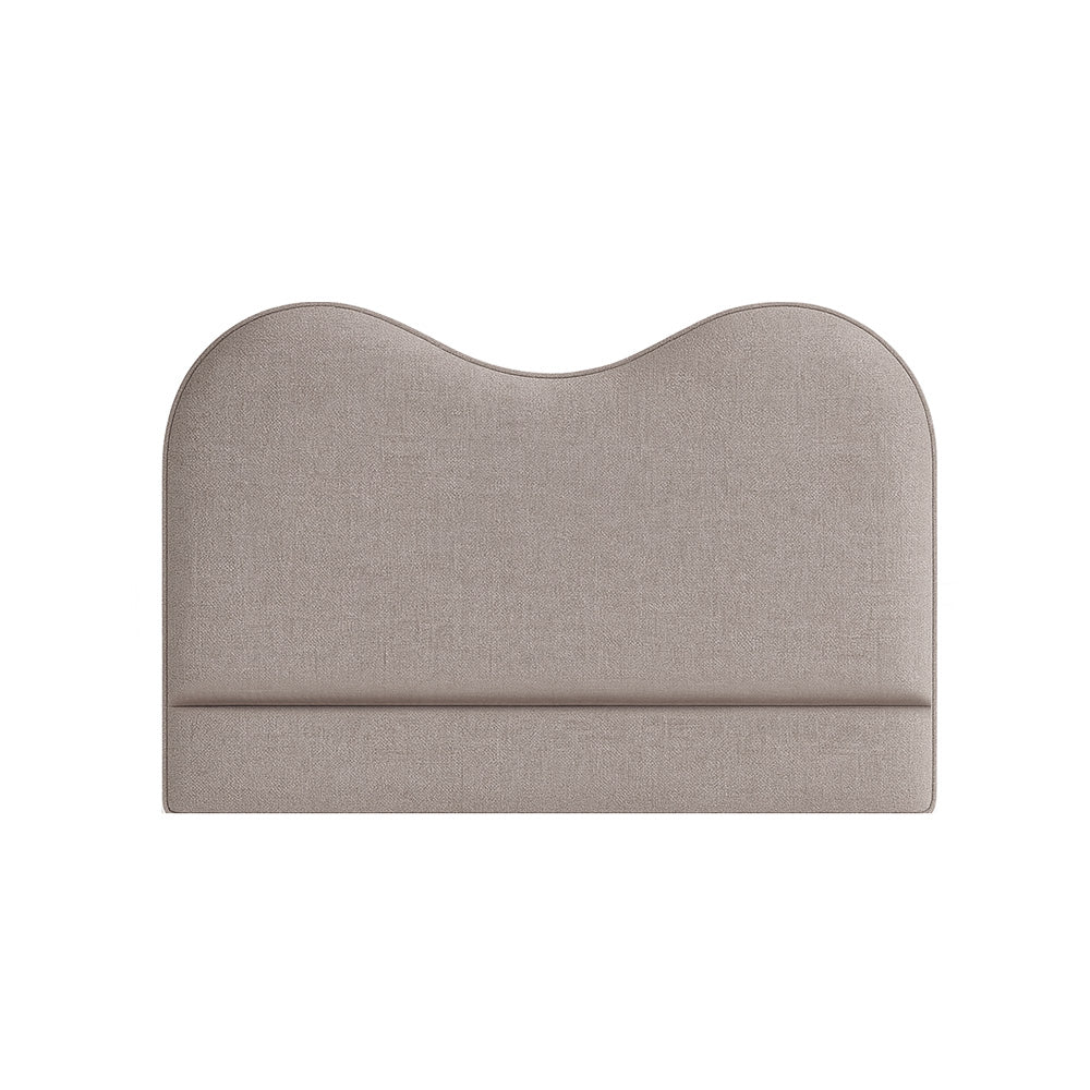 Cliveden | 4ft Small Double | Double-Humped | Shaped Upholstered Headboard
