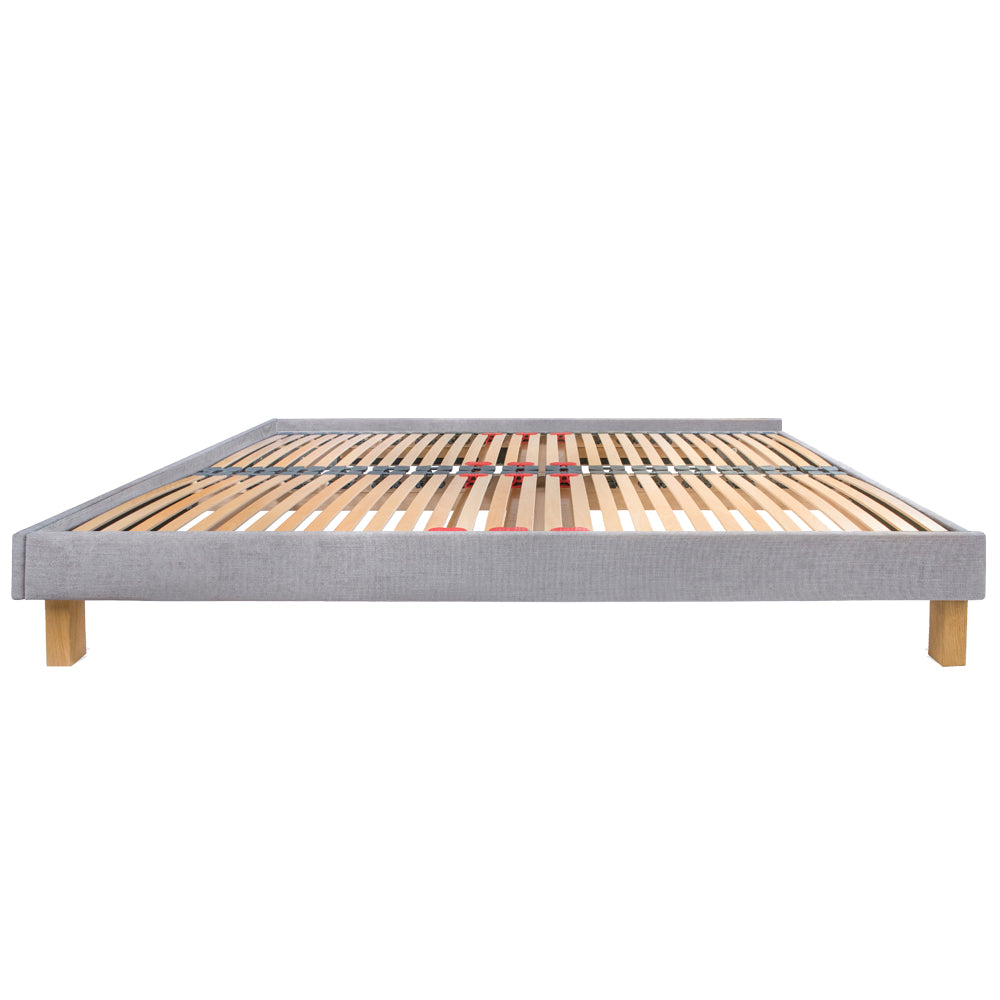 Dilly 3 Sided 5ft King size Upholstered Bed Frame with Interchangeable Legs