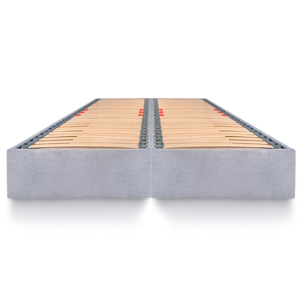 Fleming | 5ft UK King Size | Upholstered Bed Frame Set | Zip and Link
