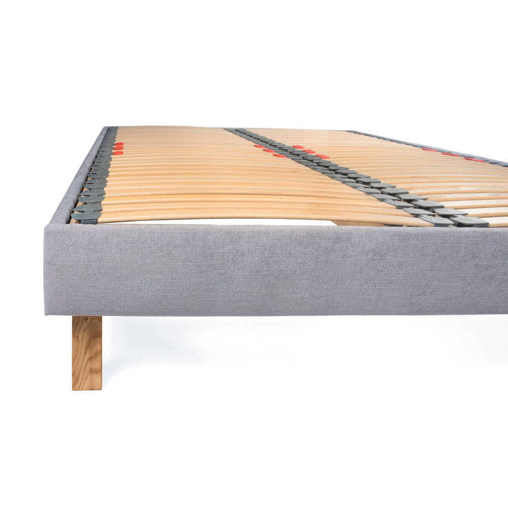 Goring 5ft King Size Upholstered Bed Frame with Interchangeable Bed Legs