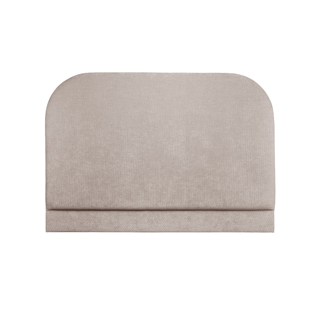 Hawkshead | European Double 140cm | Rectangular with Deep Tapered Edges | Upholstered Headboard