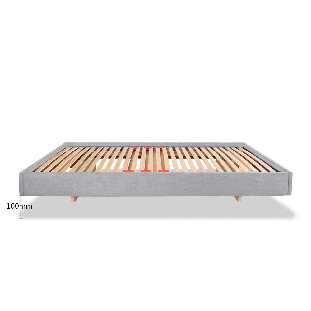 Lalit 2ft 6 Small Single Floating Upholstered Bed Frame