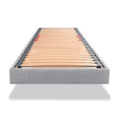 Lalit European 90cm Single Floating Upholstered Bed Frame