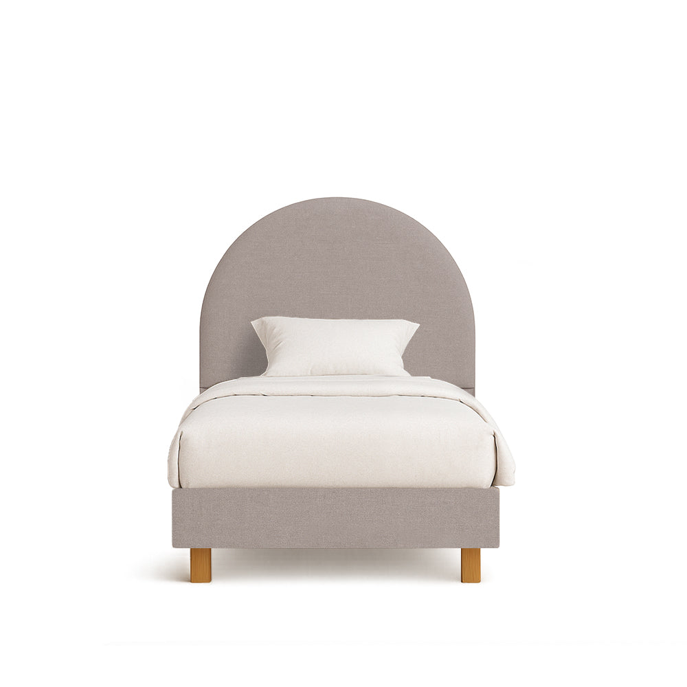Lunarleigh | 2ft 6 Small Single | Dome | Shaped Upholstered Headboard