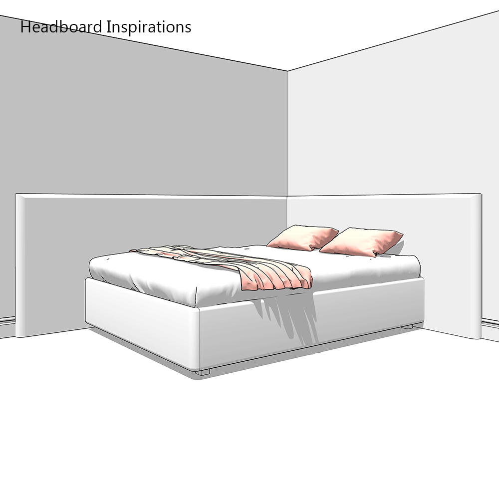 Megaro Corner 3ft UK Single Upholstered Bed Frame