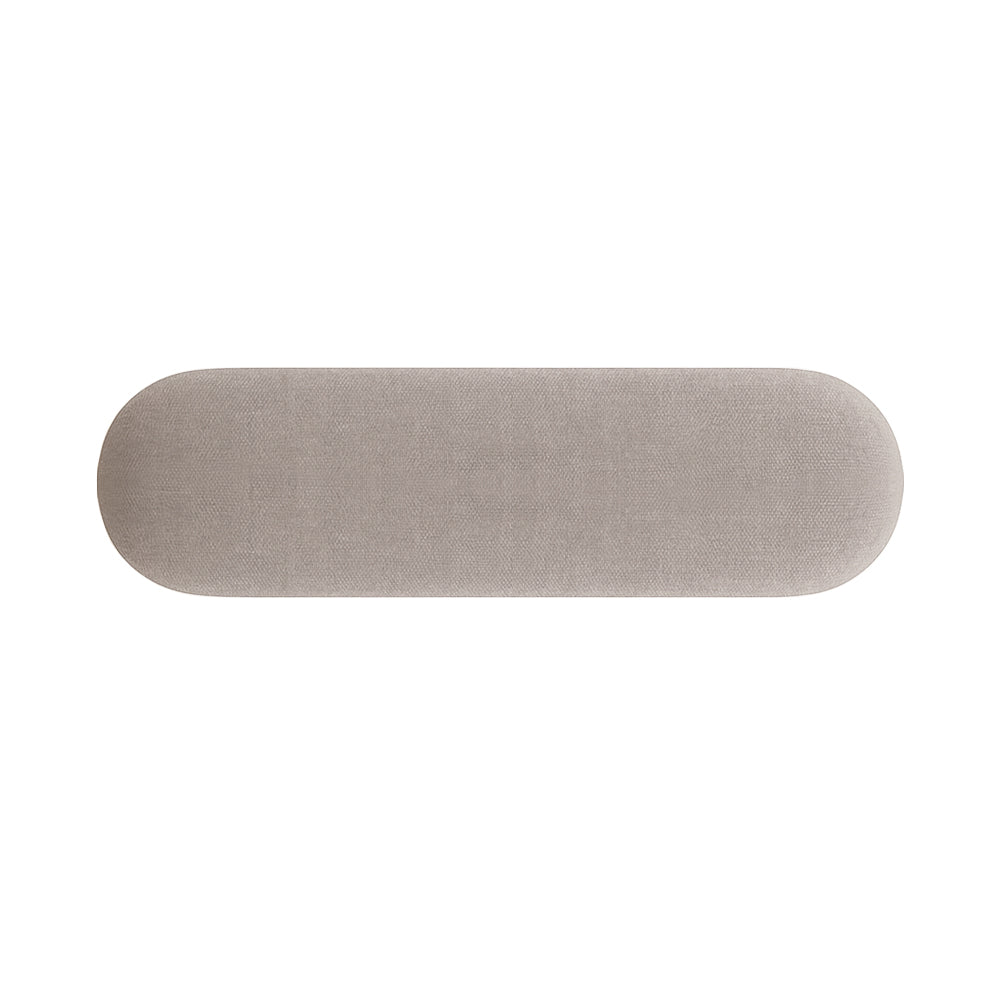 Newby | 160cm Euro King | Capsule-Shaped | Upholstered Headboard