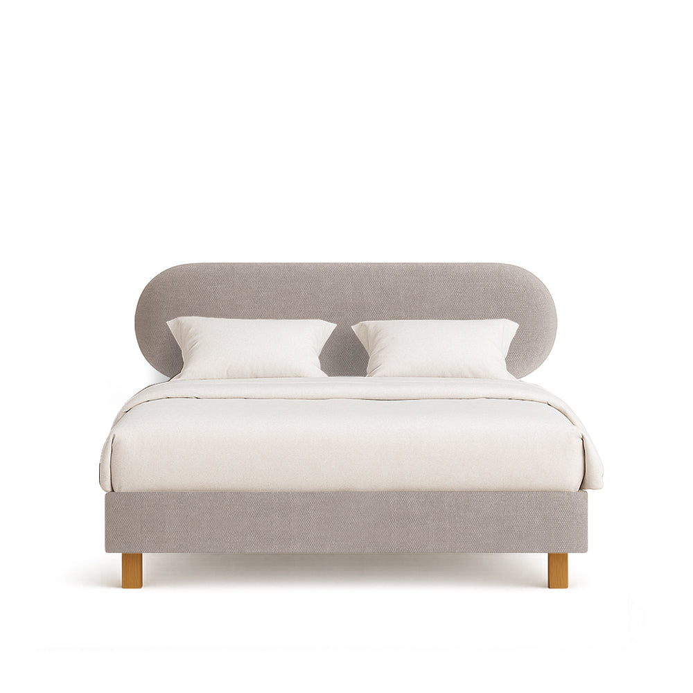 Newby | Capsule-Shaped | Upholstered Headboard