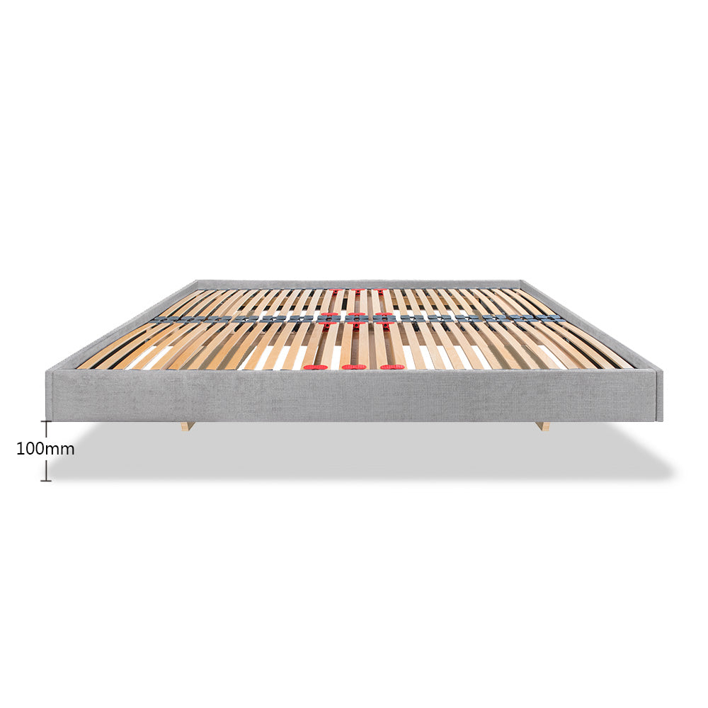 Lalit 4ft Small Double Floating Upholstered Bed Frame