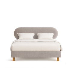 Newby | 4ft 6 Double | Capsule-Shaped | Upholstered Headboard